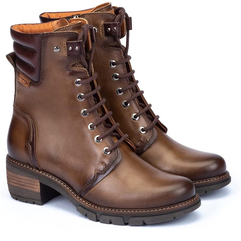CUTE Pikolino Brown Leather Ankle Boots 6.5-7